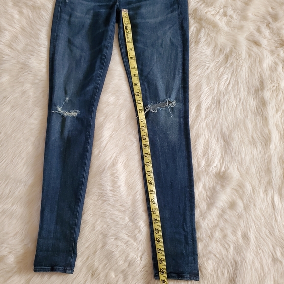 AGOLDE Sophie Skinny Jeans in Dare Wash Ripped Distressed Size 26 - Picture 15 of 15